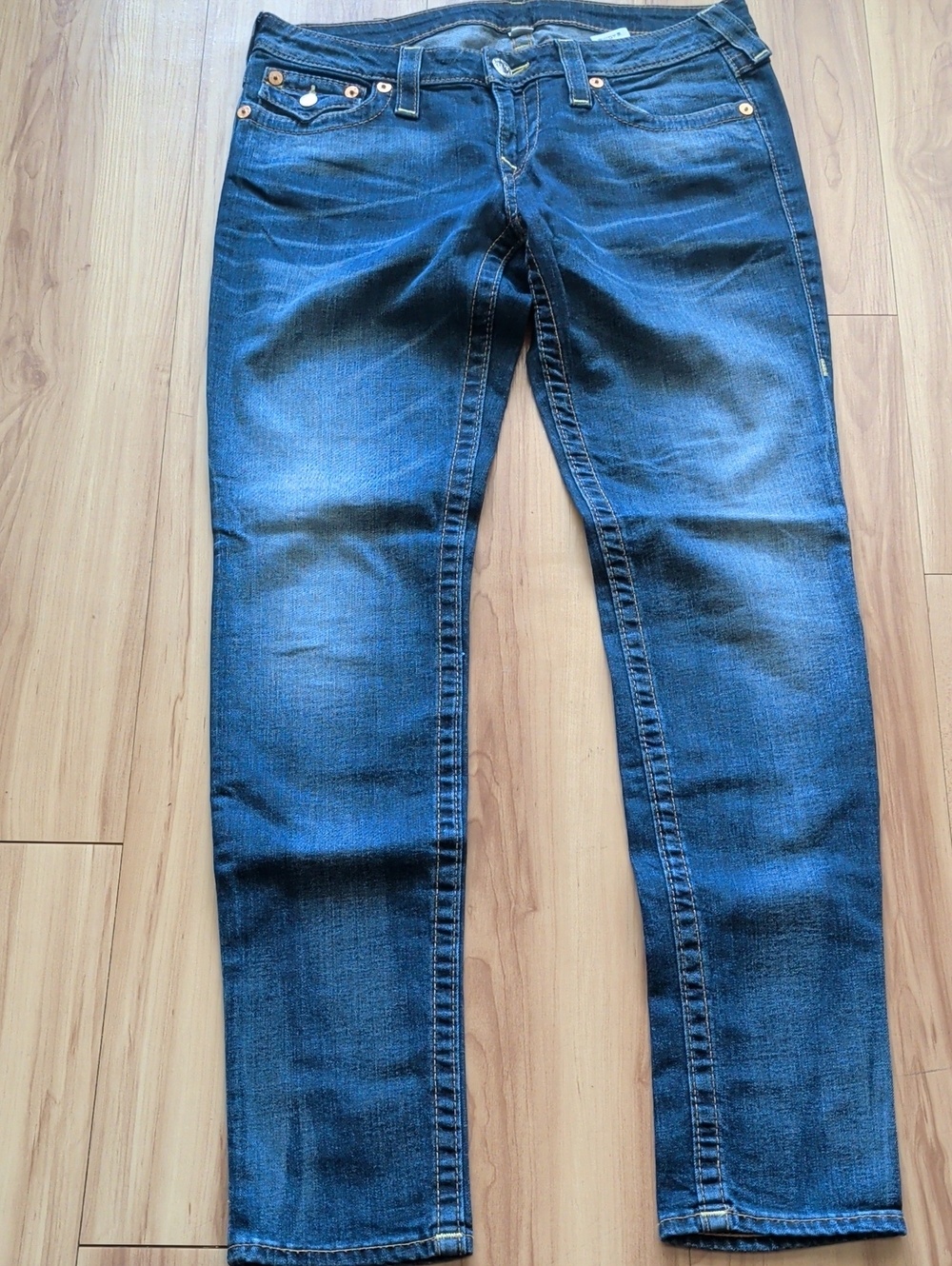 Men's Dark Blue Slim Jeans